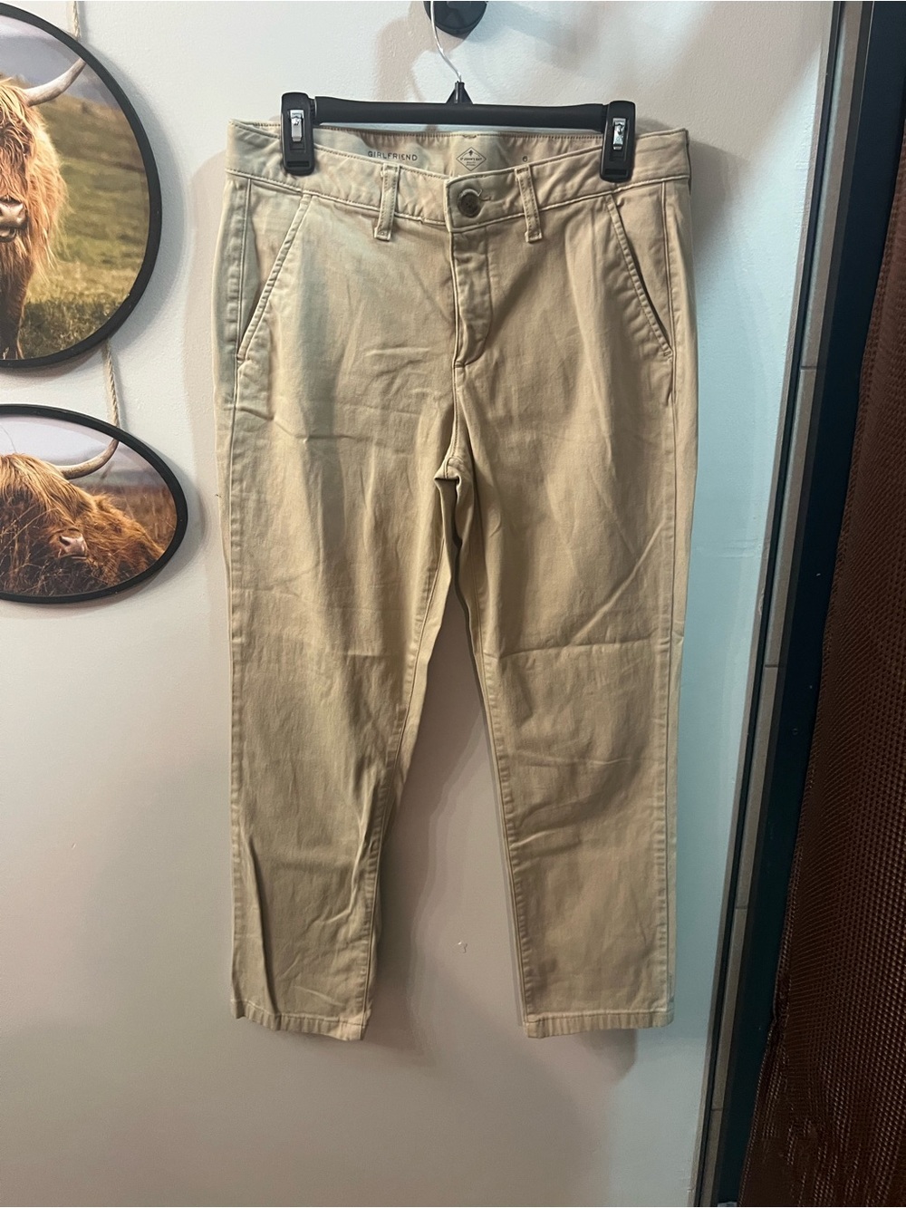 St. John's Bay Women's Tan Chino Pants